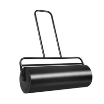 36 x 12 Inch Tow Lawn Roller Water Filled Metal Push Roller-Black - Colo... - £113.95 GBP