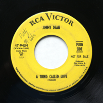 Jimmy Dean – A Thing Called Love/One Last Time 45 rpm Vinyl 7&quot; Single DJ PROMO - £6.82 GBP