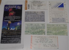MUSICAL BOX Flyer + Ticket Stub Collection GENESIS Selling England The L... - £11.61 GBP