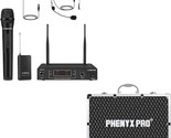 Vhf Wireless Microphone System Ptv-1B Bundle With The Customizable Mediu... - $222.99