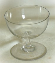Clear Glass Short Stem Sherbet Dish a - $9.89