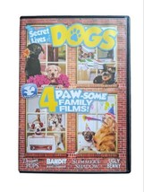 The Secret Lives of Dogs - 4 PAW-SOME FAMILY FILMS! - LIKE NEW (DVD, 2016)  - $11.99
