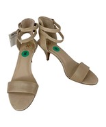 Vince Camuto Heels Maisley2 Beige Nude Double Ankle Straps 8 New - £39.28 GBP