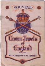 Souvenir Crown Jewels Of England Historical Notes - $3.52