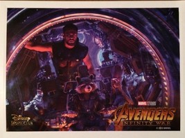 *Avengers Infinity War Lithograph Disney Movie Club Certificate Authenti... - $92.82 MXN