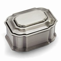 Pewter-Tone Finish Jewelry Box - £19.01 GBP