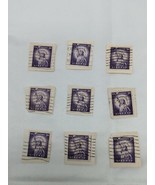 Lot Of (9) State Of Liberty 3cent Stamps US Postage - $36.09