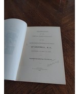 Old 1890 CONGREGATIONAL CHURCH 100th Anniversary BOOK Haverhill NH NEW H... - $37.18