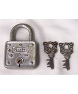 VINTAGE MASTER LOCK 55 PADLOCK + KEY - $9.89