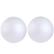2Pcs 7.9 Inch White Foam Balls Polystyrene Craft Balls Styrofoam Balls F... - £28.76 GBP