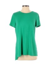 Ellen Tracy Womens Short Sleeve T-Shirt Size XX-Large Color Green - £30.93 GBP