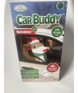 NEW Gemmy Airblown Inflatable Reindeer Car Buddy 3 Ft LED Light Christmas - $351.93 MXN
