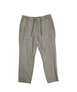Banana Republic Men&#39;s Mason Athletic Tapered Leg Pants Green Linen Cotto... - $34.19 CAD