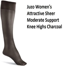 Juzo Attractive Knee Highs 15-20 Charcoal Size 4 - $19.40