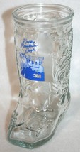 Vintage 3M Company Rocky Mountain High Heavy Glass Western Cowboy Boot Beer Mug - £27.68 GBP