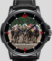 Horse Jockey Racing Sport Unique Unisex Beautiful Wrist Watch UK FAST - £42.71 GBP