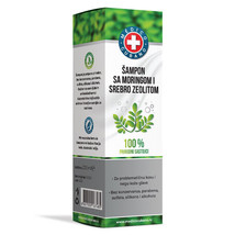 Shampoo with moringa and silver zeolite hair grow promoter Medico Cubano natural - £22.00 GBP