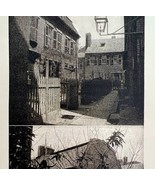 Vernon Place Clough House Boston 1925 Print Historic Massachusetts DWX3A - €32,17 EUR