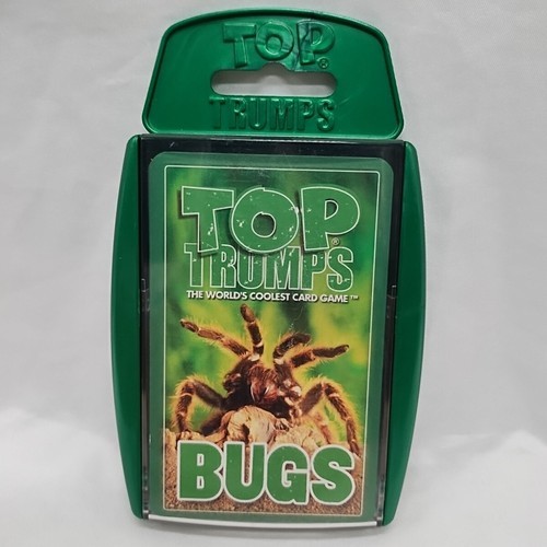 Top Trump&#39;s The World&#39;s Coolest Card Game Bug Edition Complete - $12.86