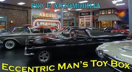 Eccentric Man&#39;s Toy Box Classic Cars Price Automobilia Collection Metal ... - £23.54 GBP