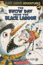 The Snow Day From Black Lagoon Childrens Book Mike Thaler Softcover - £2.31 GBP
