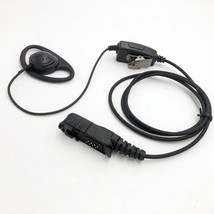 D-Ring Earphone Ptt Mic For Xir E8600 Xpr3300E Xpr3500E - $35.99