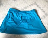 Lands&#39; End Size 4 Skort  Swim Circle Skater Skirt Turquoise - $33.38