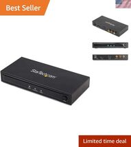 S-Video or Composite to HDMI Converter with Audio - 720p - NTSC &amp; PAL - ... - $155.17