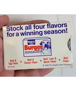 Vintage 1984 Ken L Burger Quaker Oats Pocket NFL Schedule Pro Football 1... - £7.31 GBP