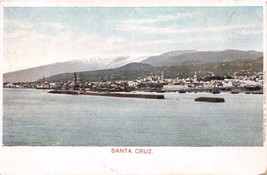 Santa Cruz Spain Panorama View Postcard 1900s - £6.75 GBP