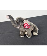 VTG 2000 Ty Beanie Babies Trumpet The Gray Elephant - $6.73 CAD