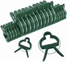 MAXPERKX 20x Plant Clips - Spring Clip Ties, Clamps, and Tools for Shrub... - £3.49 GBP