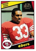 2001 Topps Archives Roger Craig San Francisco 49ers #73 Football Card - £1.57 GBP