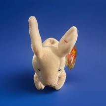 TY Beanie Babies Nibbler Bunny Rabbit Original Baby 1999 With Tag - $12.99