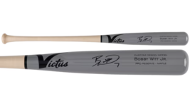 Bobby Witt Jr. Autographed Kansas City Royals Victus Game Model Bat Fana... - $11,538.53 MXN