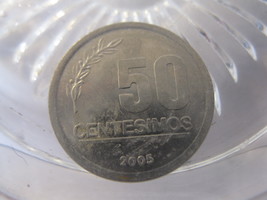 (FC-1340) 2005 Uruguay: 50 Centesimos - £0.78 GBP
