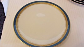 Grecian Key Royal Blue Salad Plate from Flintridge China 8.5&quot; Diameter - $30.00