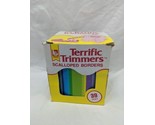 Terrific Trimmers Scalloped Borders 39&#39; Rainbow Color T-889 - £18.61 GBP