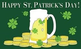 Happy St Patrick&#39;s Day Guiness 5&#39;x3&#39; (150cm x 90cm) Flag - £3.85 GBP
