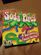 Soda Pipes PC CD-Rom 2005 windows puzzle action game - £11.70 GBP