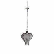 A&amp;B Home Metal, Black Chandelier, Antique Silver - £203.77 GBP