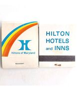 Hilton Hotel Vintage Matchbook Annapolis Maryland Matches Unstruck Lot O... - €17,04 EUR