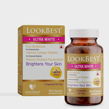HealthBest Lookbest Ultra White Capsule |limited edition | Brighter Skin | Gluta - $72.00