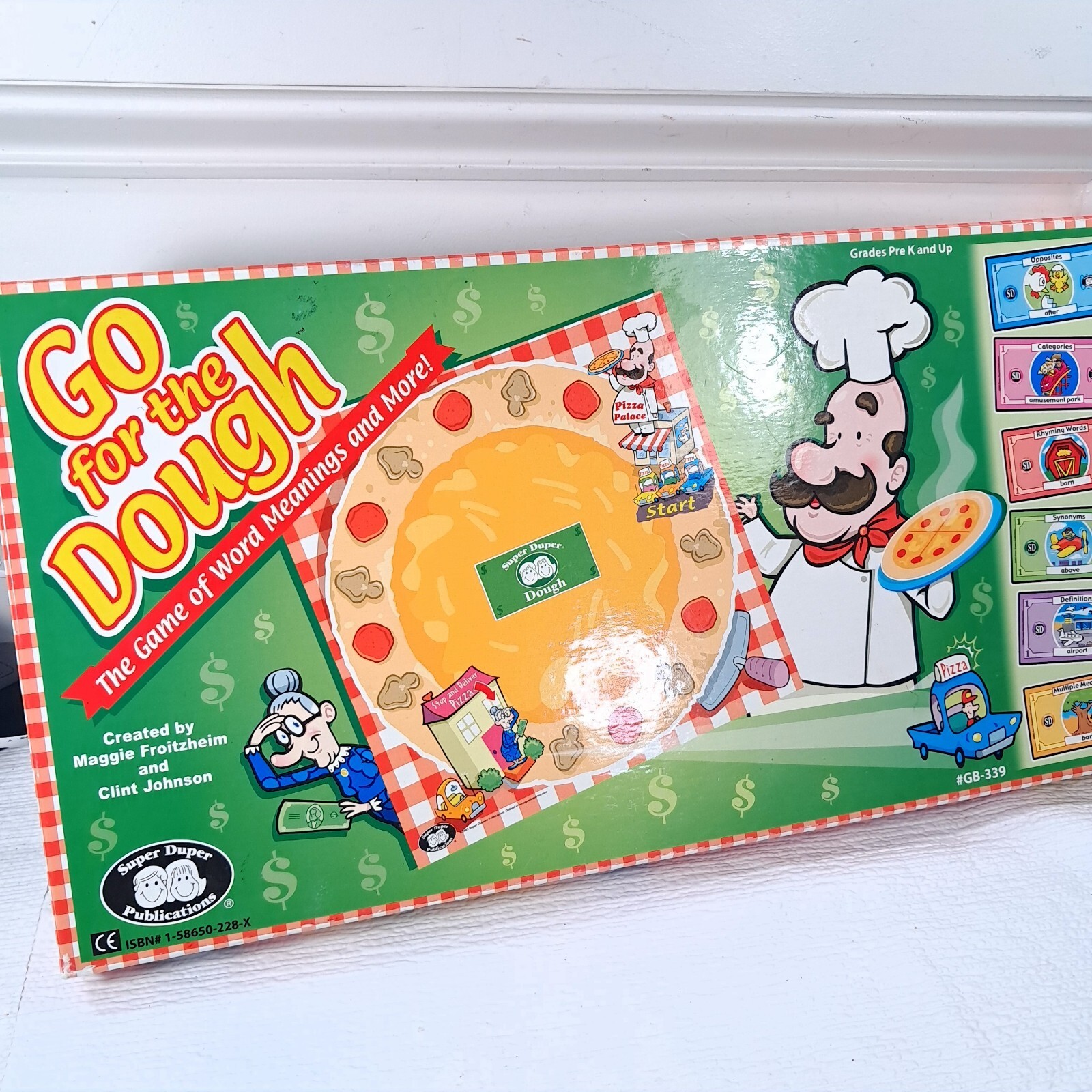 Go for The Dough Vocabulary Word Meaning Board Game by Super Duper Publi... - $42.00