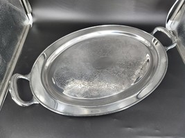 Oneida Silversmiths Serving Tray Large Raul Revere Reproduction W.M. A. ... - $36.59
