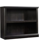 Sauder Miscellaneous Storage 2-Shelf Bookcase/ Book Shelf, Estate Black ... - £89.63 GBP