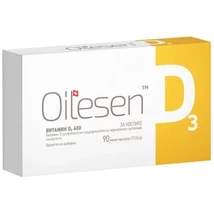 Oilesen Vitamin D3 x90 soft capsules SHIP WORLDWIDE(PACK OF 5 ) - $4,156.96 MXN