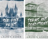 Lauren Asher 2 Books Set: Fine Print + Terms And Conditions (English, Pa... - $19.80