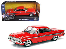 Dom&#39;s Chevrolet Impala Red Fast &amp; Furious F8: The Fate of the Furious 2017 Movie - £32.94 GBP