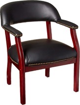 Captain&#39;S Chair For The Boss In Black Vinyl. - £104.45 GBP